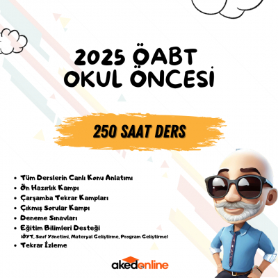 Naim Hoca ile Okul Öncesi ÖABT 2025 Canlı Ders